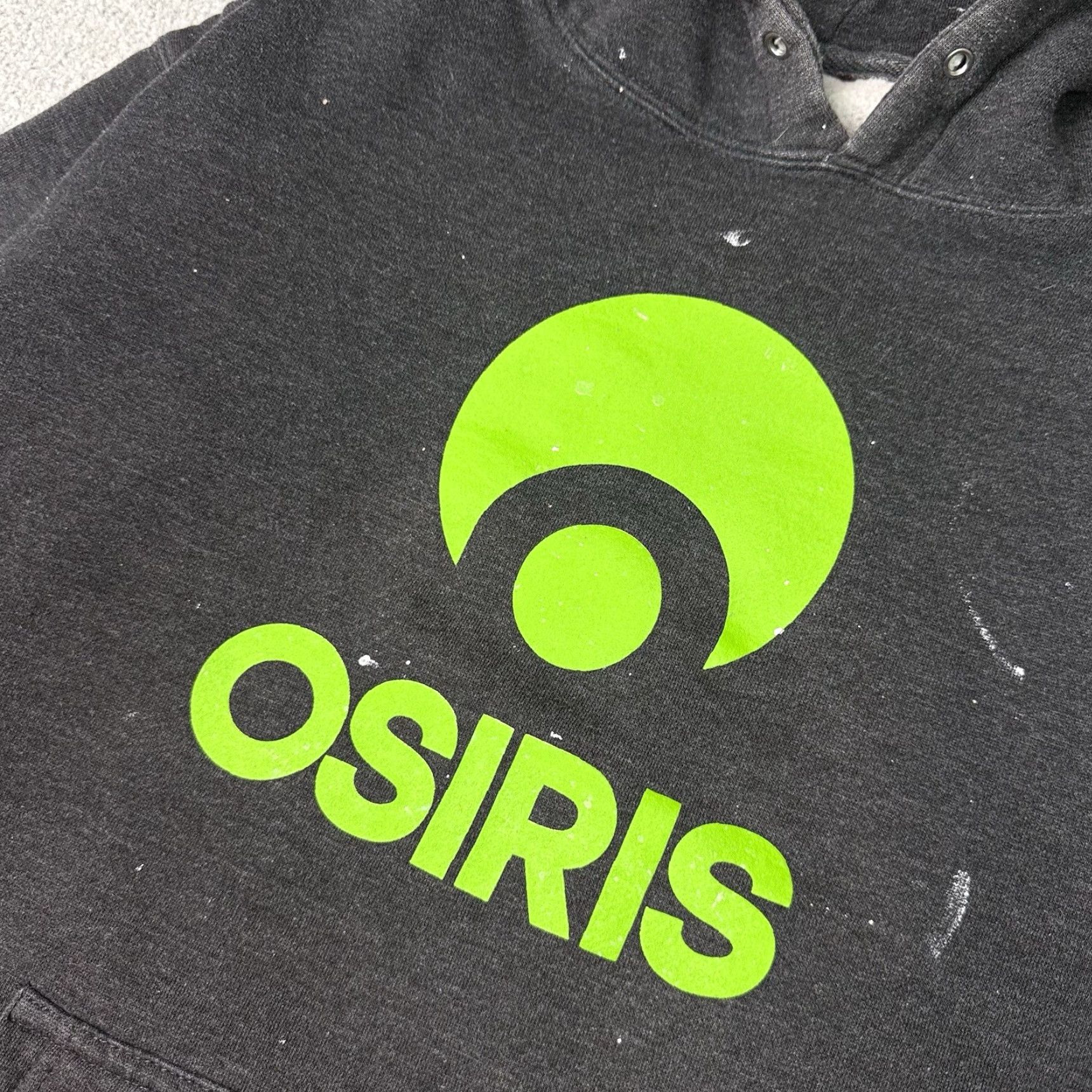 Vintage VINTAGE Osiris Sweatshirt Hoodie Mens L Gray Graphic Print Distressed Skating 90s Hip Hop Classic Sports Hipster Pullover Mens Size US L / EU 52-54 / 3 - 3 Thumbnail