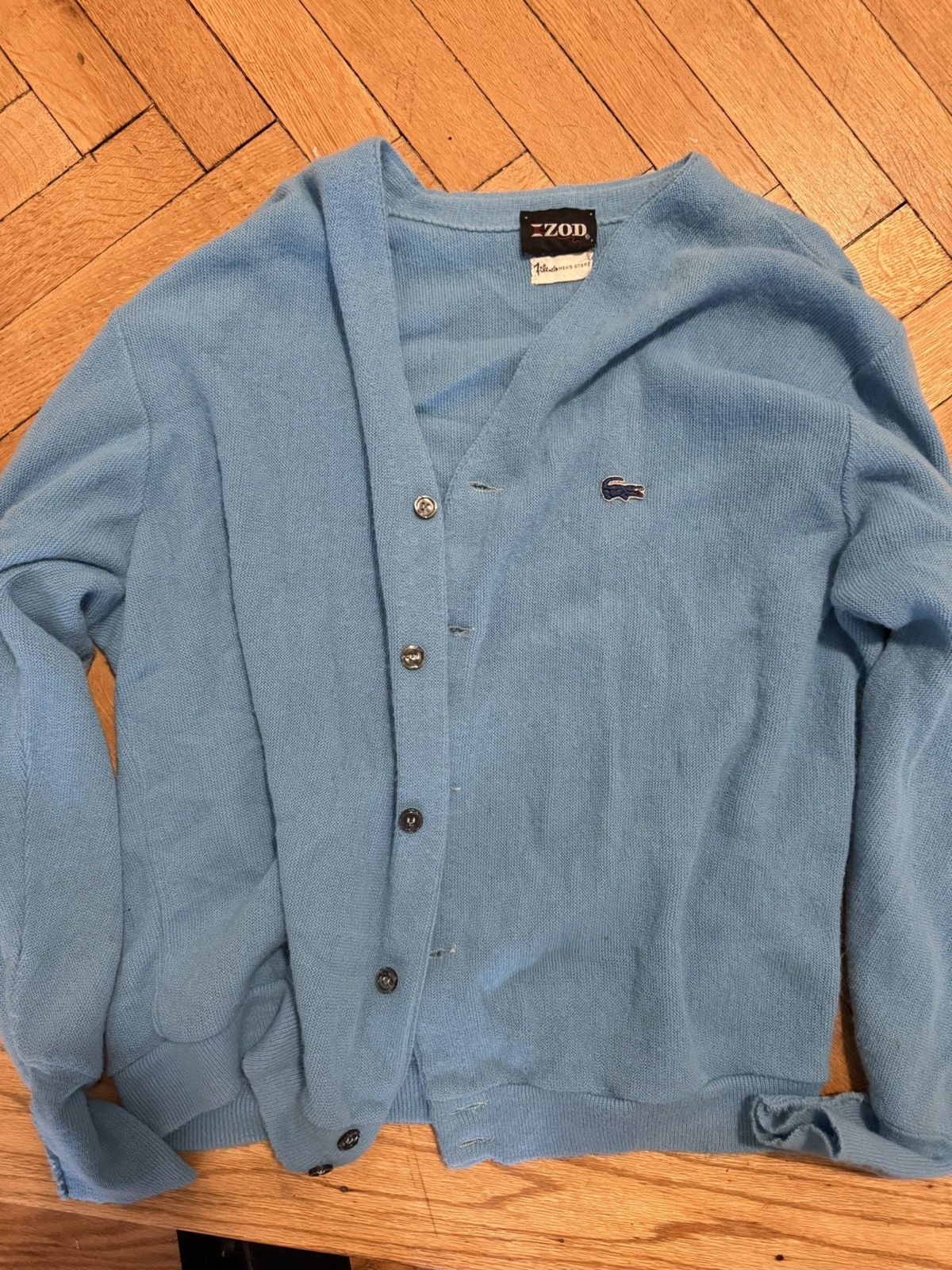Vintage Lacoste Izod cardigan