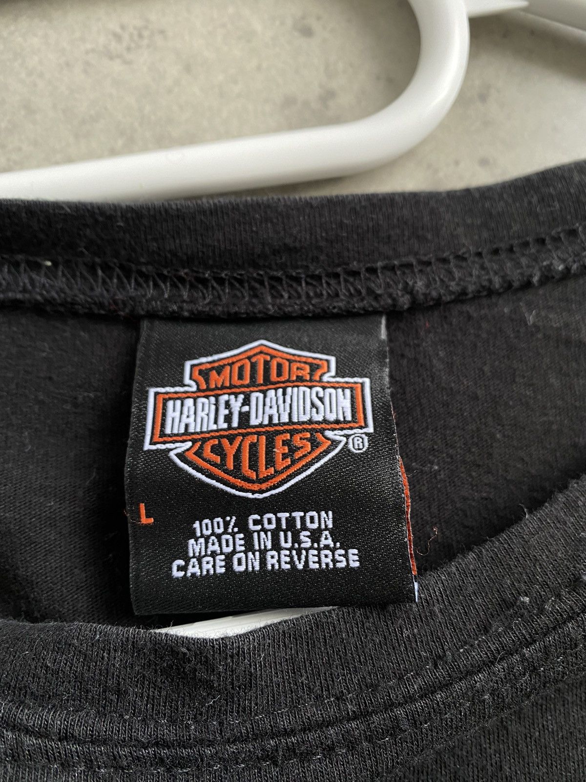 Harley Davidson × Vintage Vintage Harley Davidson Made in USA Y2K Size L / US 10 / IT 46 - 6 Thumbnail