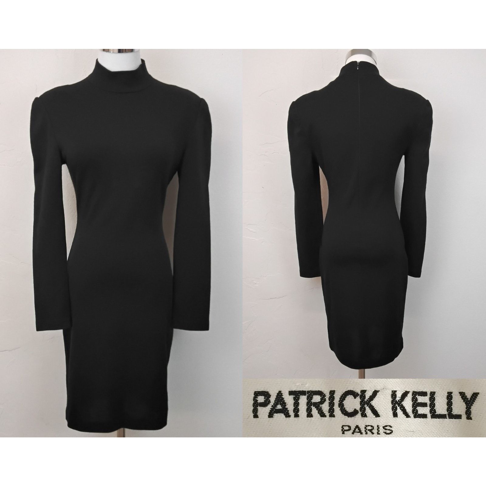 Other Vintage Patrick Kelly Sweater Dress Women's 38 Black Size M / US 6-8 / IT 42-44 - 1 Thumbnail