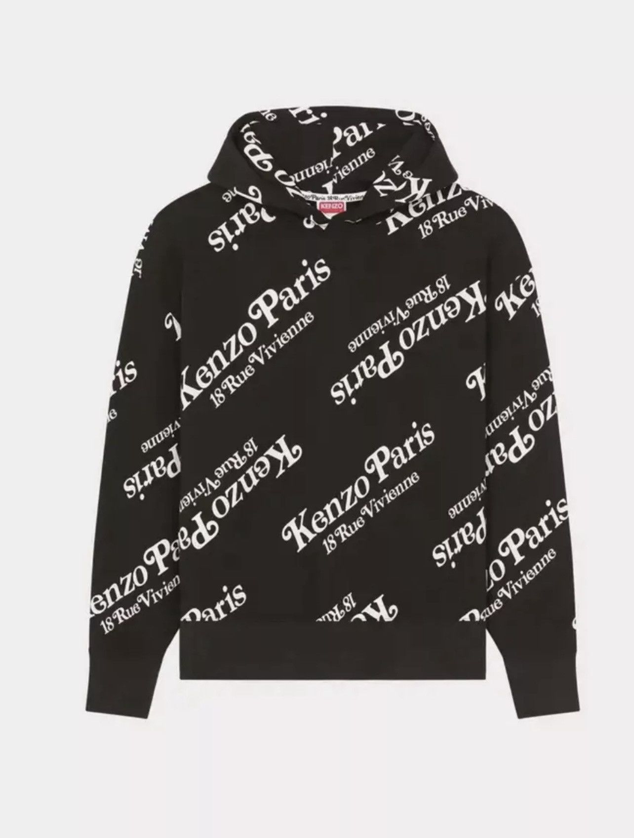 Kenzo KENZO X VERDY 'KENZO BY VERDY' OVERSIZED HOODED XL BLACK Size US XL / EU 56 / 4 - 1 Thumbnail