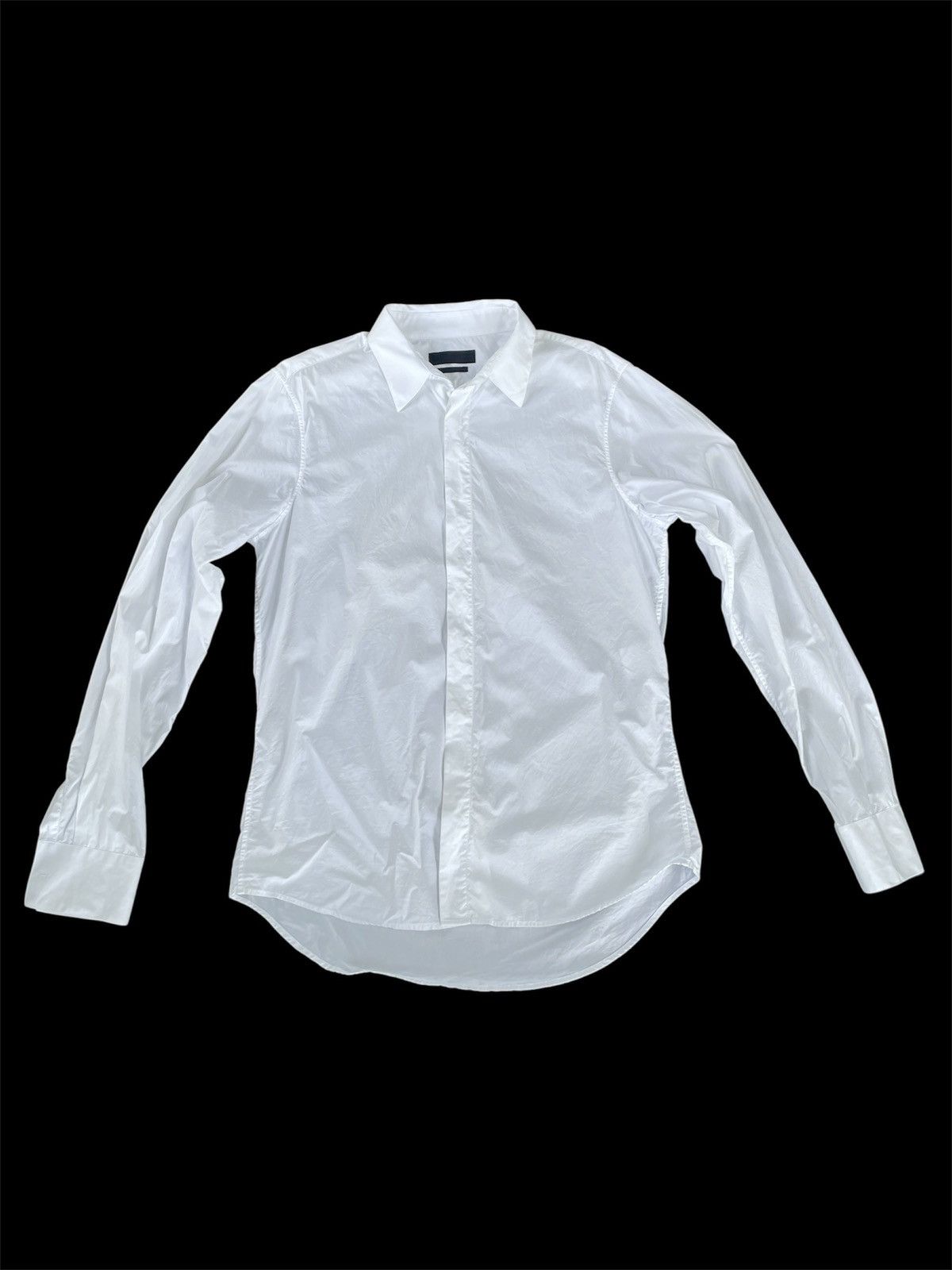 Alexander McQueen White Oxford Dress Shirt