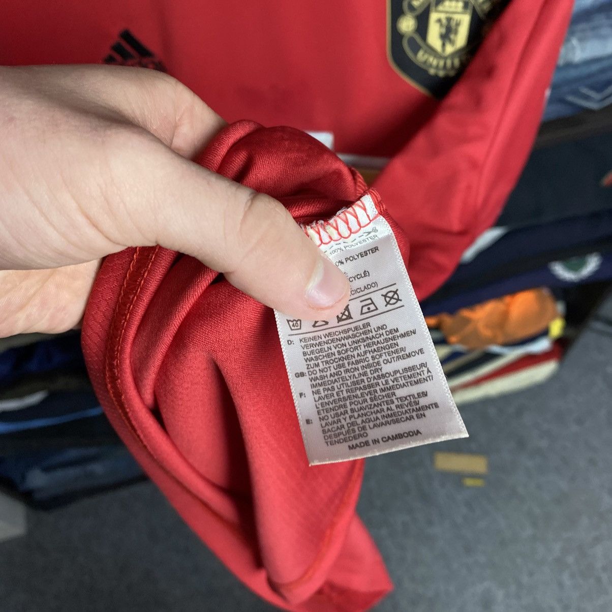 Adidas Mens Adidas Manchester United 2019 Home soccer jersey Size US XXL / EU 58 / 5 - 11 Thumbnail