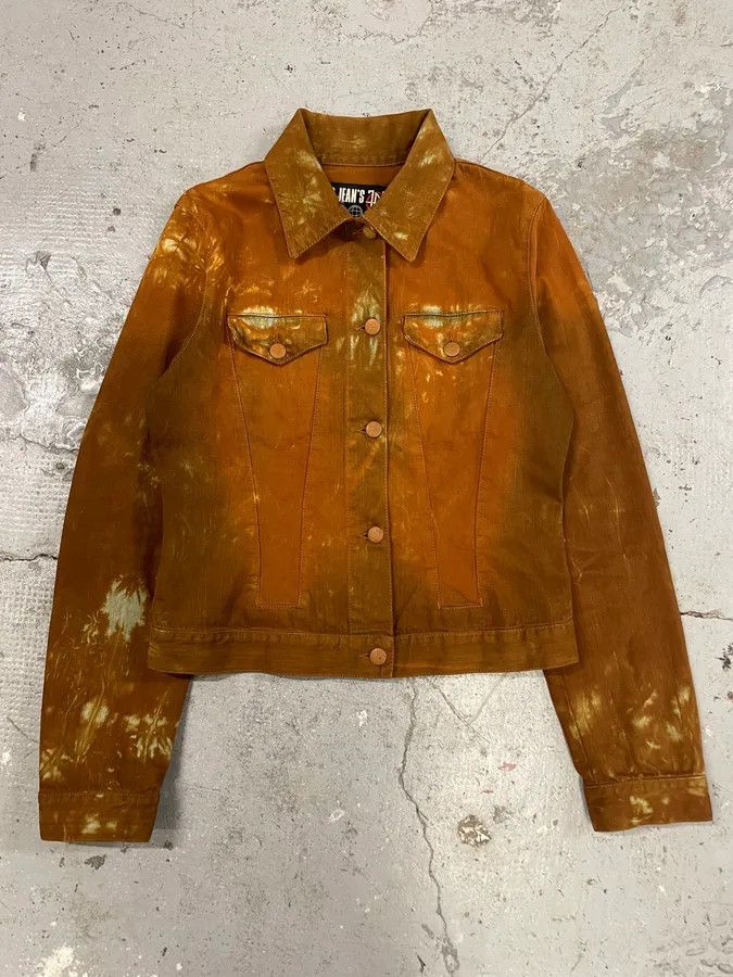 Jean Paul Gaultier Jean Paul Gaultier vintage Tie Dye Denim Jacket Size M / US 6-8 / IT 42-44 - 1 Thumbnail