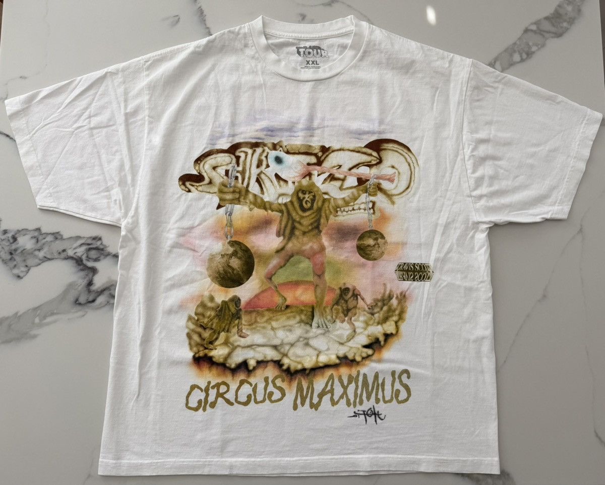 Travis Scott Travis Scott Circus Maximus 2023 USA Tour Shirt Sz XXL NEW Size US XXL / EU 58 / 5 - 1 Thumbnail