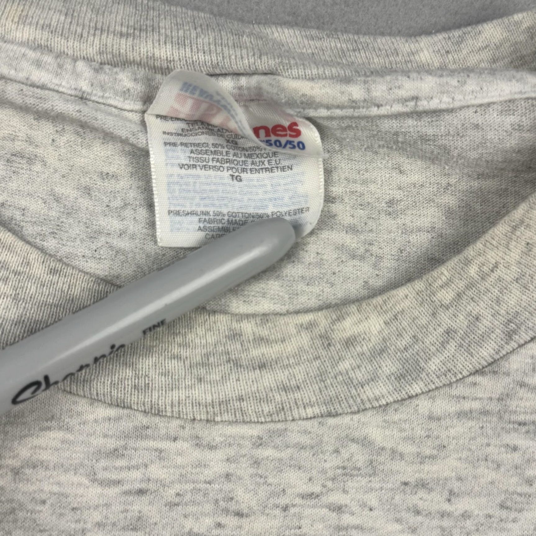 Hanes Vintage Native Cruz Car Truck Show Shirt Mens XL Gray Chinle Arizona 1998 90s Size US XL / EU 56 / 4 - 5 Thumbnail