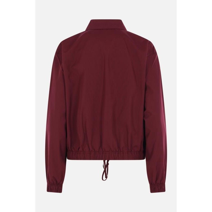 Prada PRADA Red Poplin Full Zip Jacket New & Authentic (Women's si Size M / US 6-8 / IT 42-44 - 2 Thumbnail