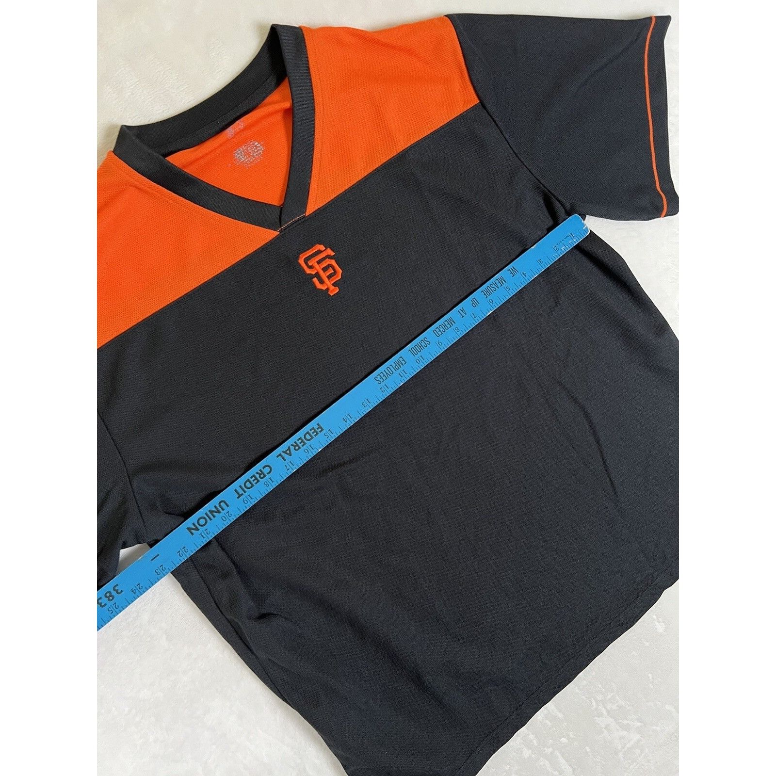 Other Vintage San Francisco Giants V-Neck Shirt Embroidered Center Size US XL / EU 56 / 4 - 2 Thumbnail