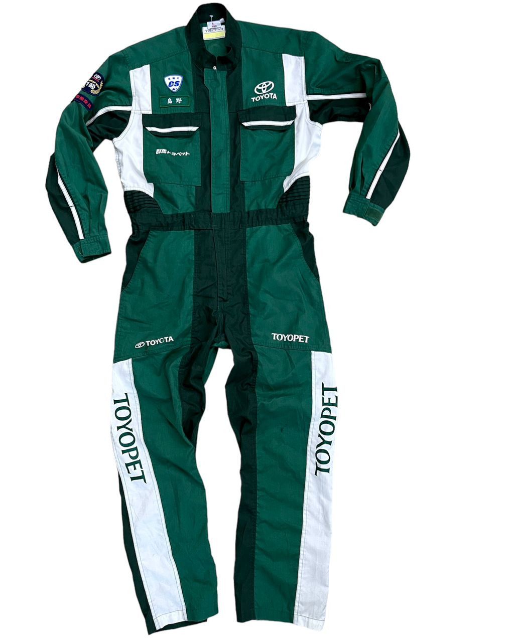 image of Gear For Sports x Racing Vintage Toyota Toyopet Green Coverall, Men's (Size 34)