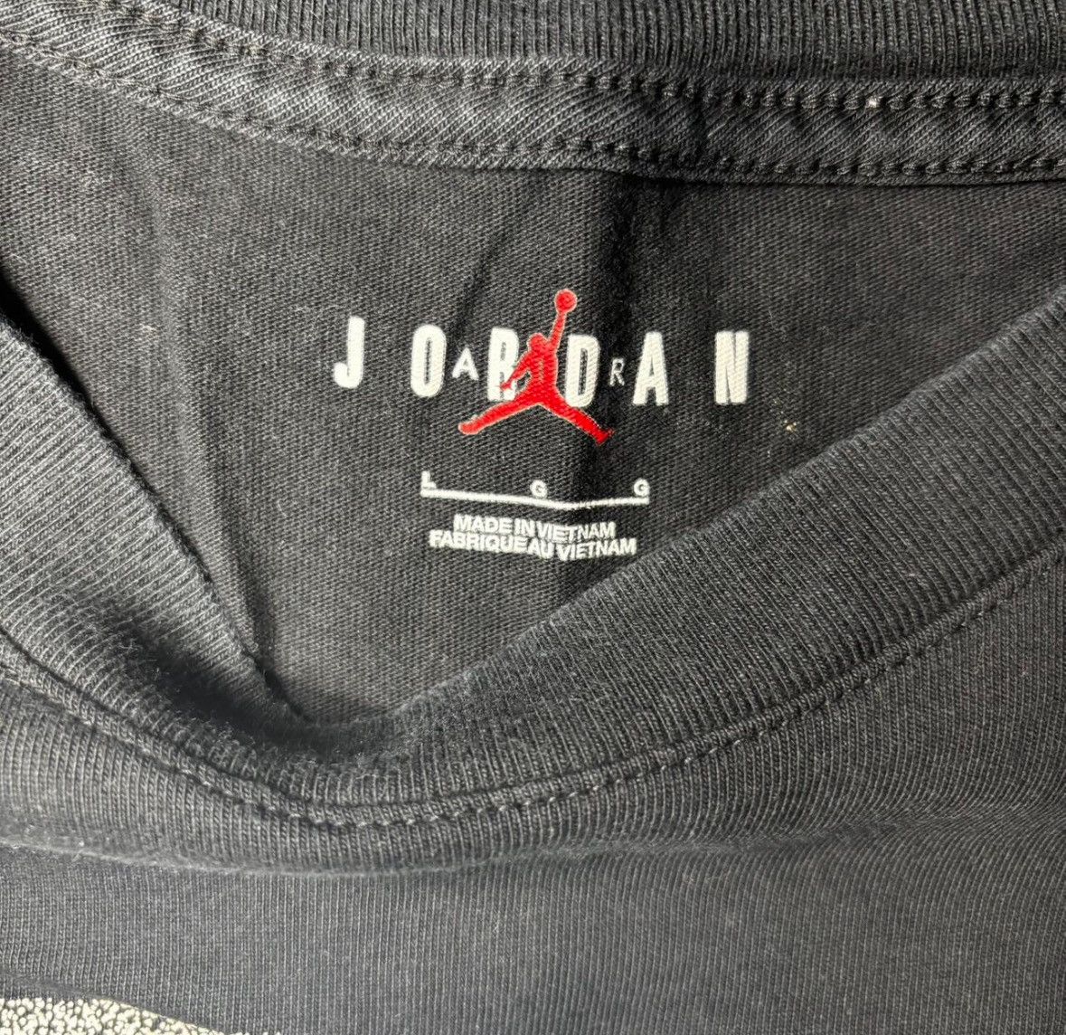 Jordan Brand Jordan Brand Michael Jordan Black tshirt Size US L / EU 52-54 / 3 - 5 Thumbnail