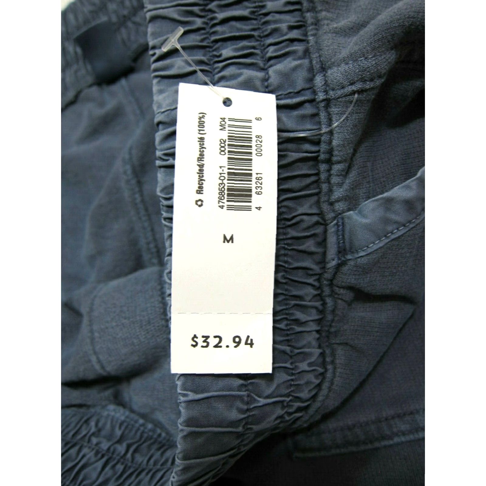 Old Navy NWT Old Navy 100% Cotton Stretch Slim Comfort Jogger Pant With Pockets Women M Blue Front Pockets Comfort Stretch Classic Blue Jogger Pants Women M Size 32" / US 10 / IT 46 - 3 Thumbnail