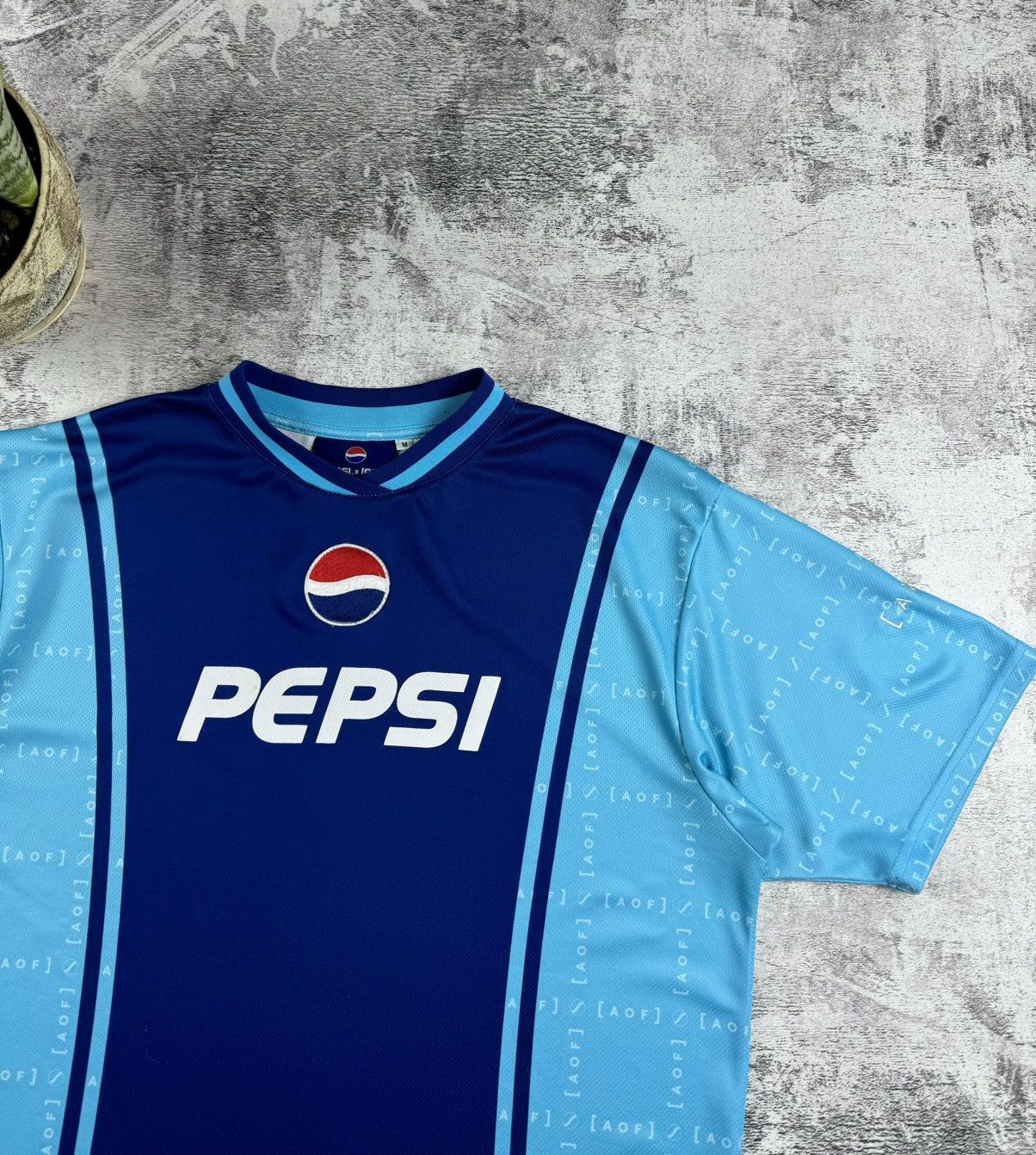 Pepsi RARE Pepsi X AOF Art Of Football 90S Jersey Y2K T Shirt Tee Size US M / EU 48-50 / 2 - 6 Thumbnail