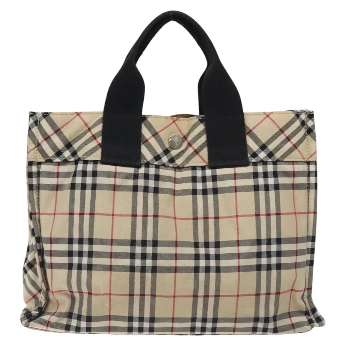 Burberry Burberry Nova Check Tote Nylon Size ONE SIZE - 1 Thumbnail