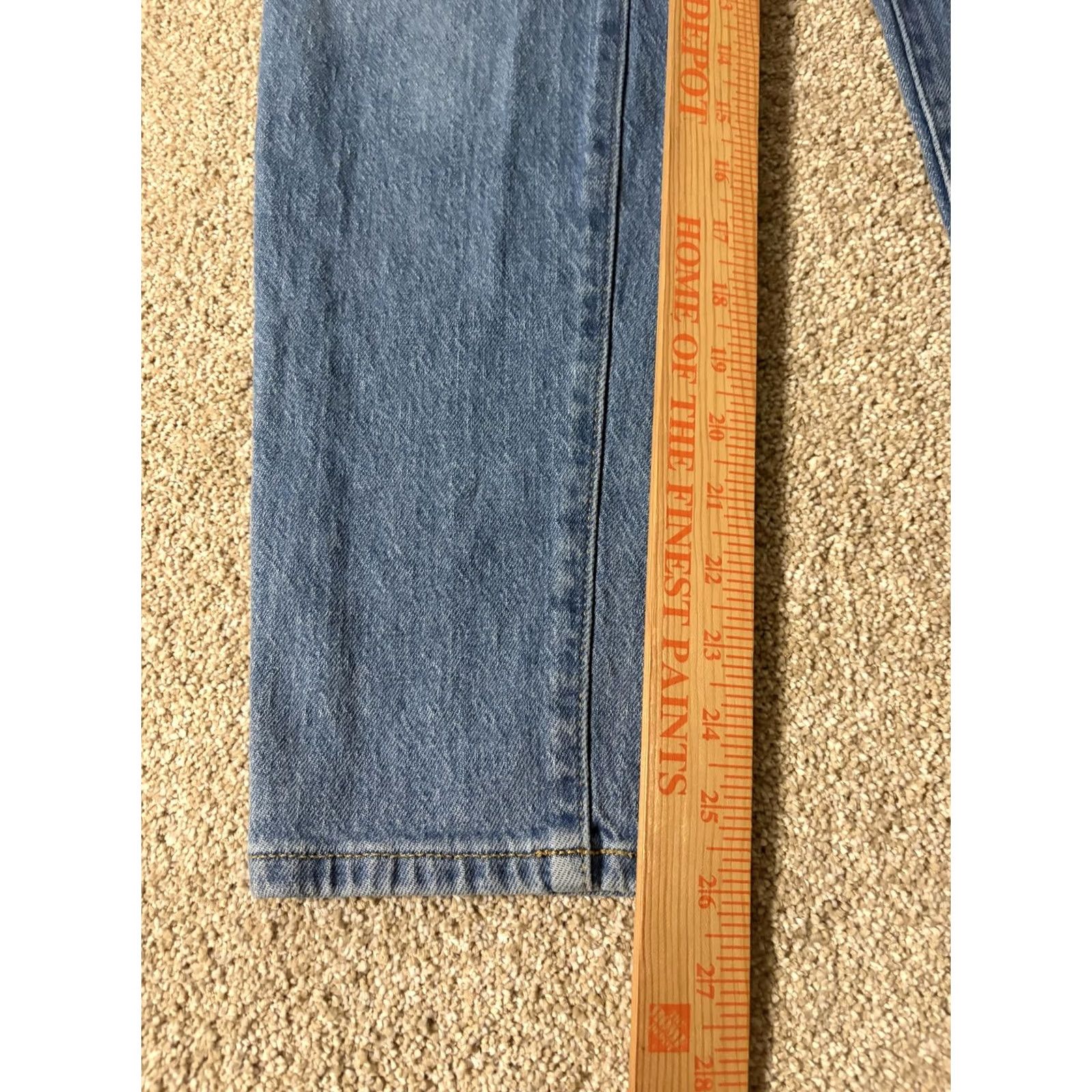 Bdg BDG Jeans Womens 25 Blue Mid Rise Skinny Stretch Denim Light Wash Casual Size 42" / US 20 - 2 Thumbnail
