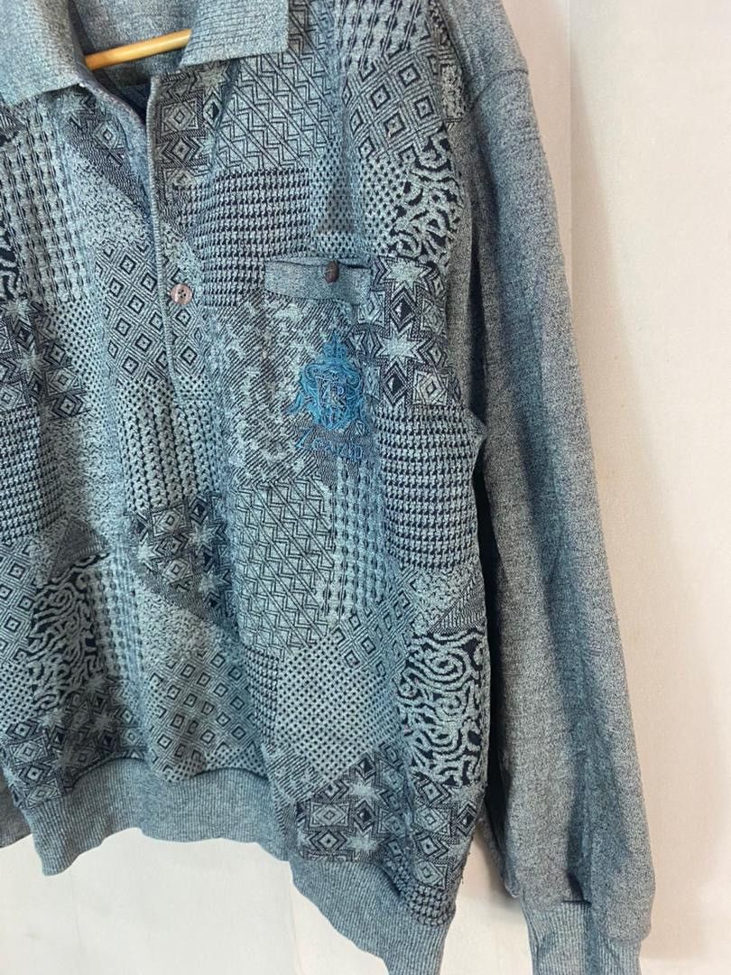 Japanese Brand × Vintage Vintage Zealzip half button polo sweatshirt Size US M / EU 48-50 / 2 - 4 Thumbnail