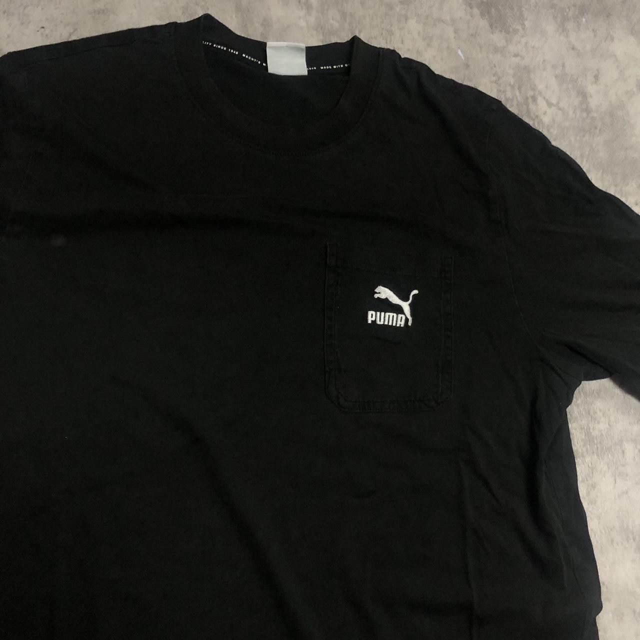 Puma Black Puma short sleeve t-shirt Size US M / EU 48-50 / 2 - 2 Thumbnail