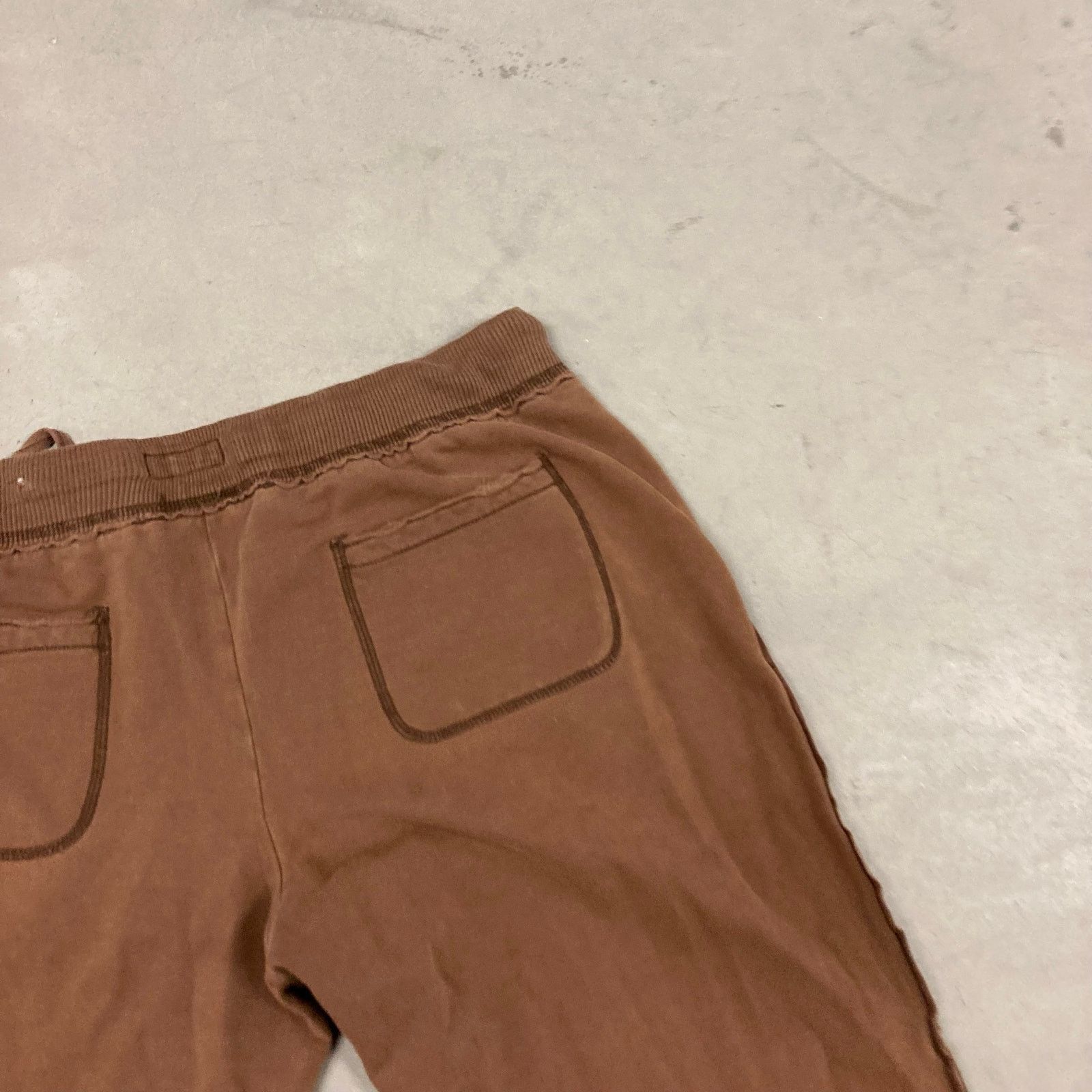 Vintage Y2K Maurices low rise distressed flared sweatpants 31x30 Size 31" - 3 Thumbnail