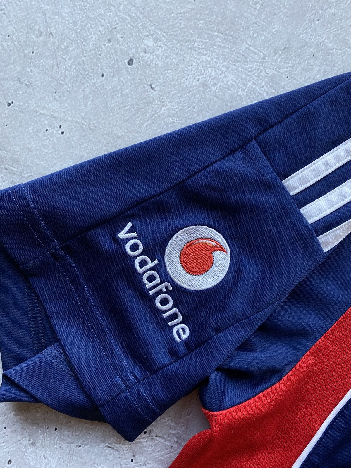 Adidas Vintage 2008 Adidas Cricket England big logo jersey Vodafone Size US XL / EU 56 / 4 - 4 Thumbnail
