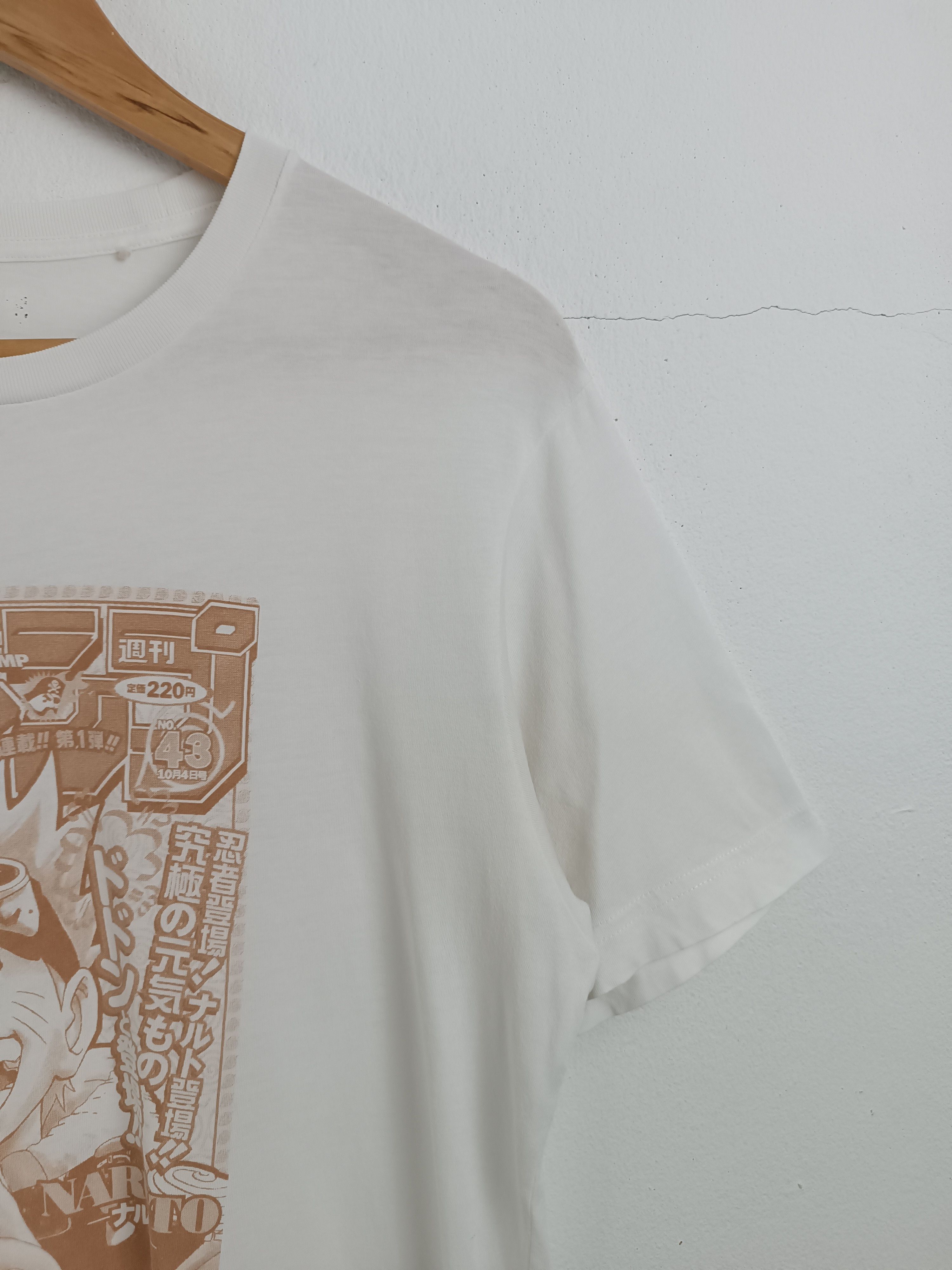 Vintage VINTAGE Y2K FADED NARUTO SHONEN JUMP PROMO TEE VERY RARE Size US M / EU 48-50 / 2 - 6 Thumbnail