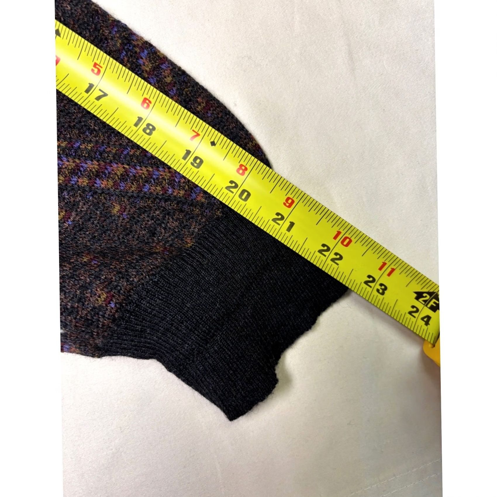 Vintage Tricots St Raphael Mens XL Wool Sweater Zig Zag Pattern Crewneck Made in Uruguay Size US XL / EU 56 / 4 - 7 Thumbnail
