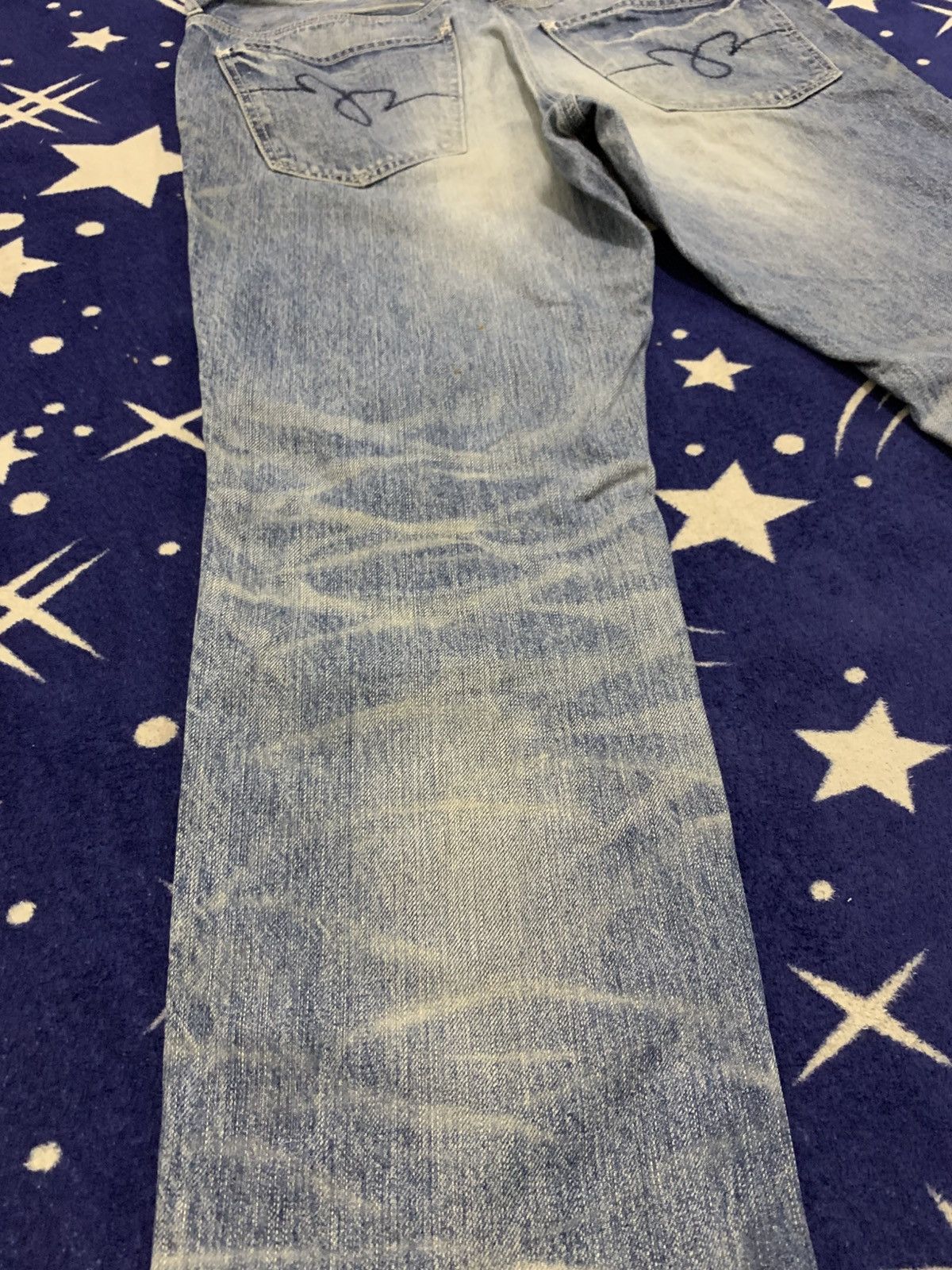 Japanese Brand Blue Way Garments Japan Vintage Denim Jeans Size US 33 - 23 Thumbnail
