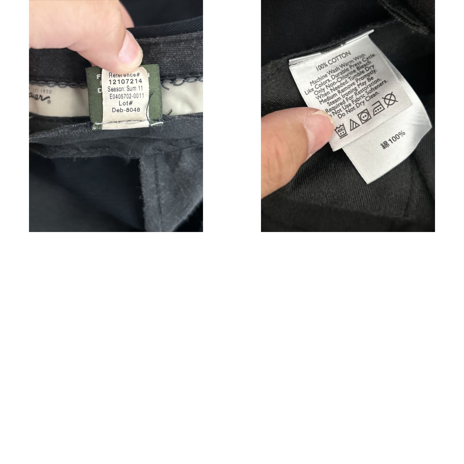 Eddie Bauer VINTAGE Eddie Bauer wrinkle free relaxed fit cotton pants Black Mens 42x30 42 Tall dress pants Size US 42 / EU 58 - 10 Thumbnail