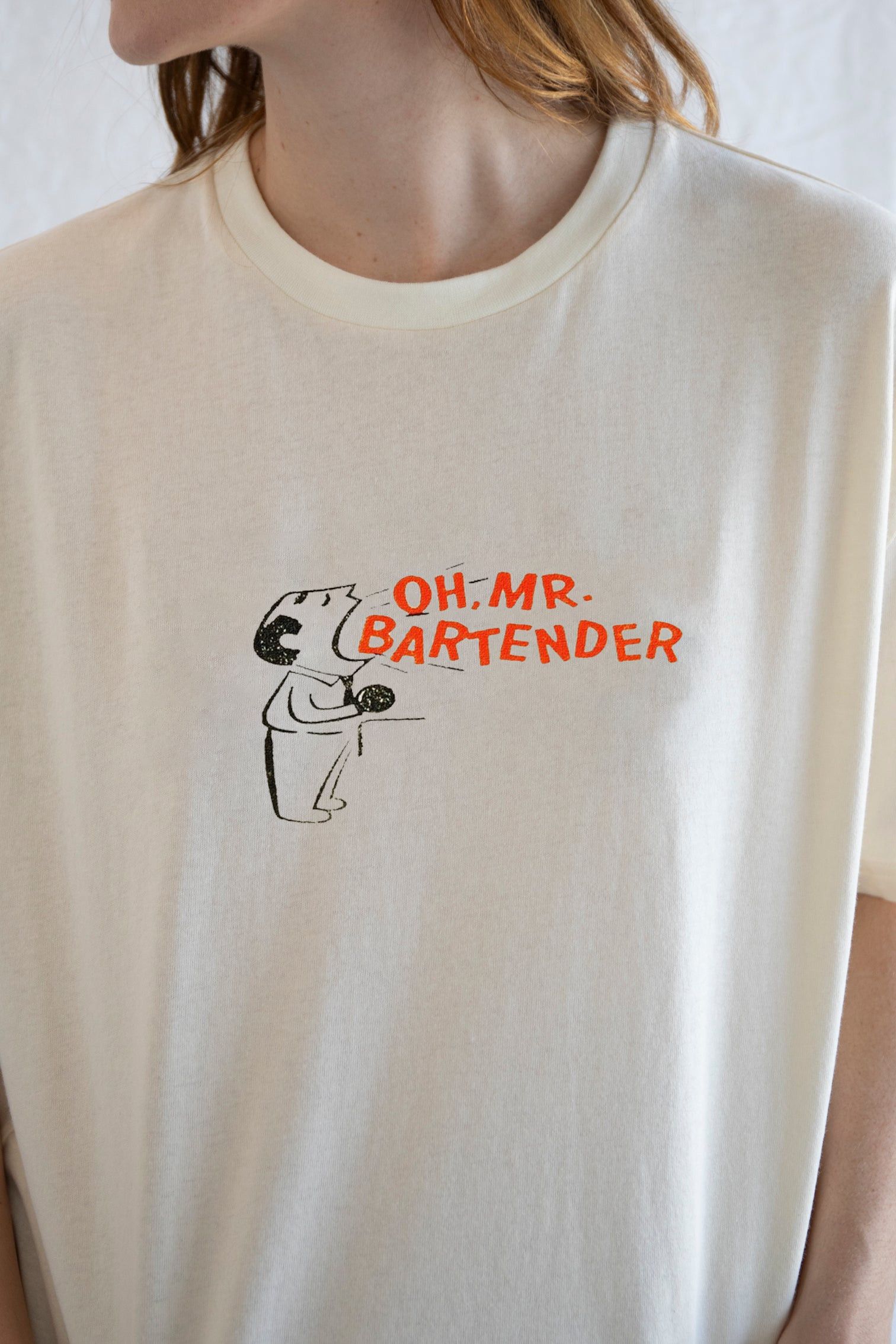 Designer × Vintage Oh Mr Bartender Tee – Retro Cool with a Twist of 90s Vibe Size M / US 6-8 / IT 42-44 - 4 Thumbnail