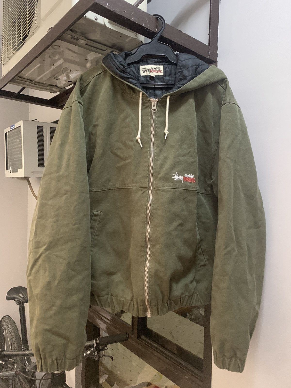 Stussy Stussy canvas insulated work jacket Size US XL / EU 56 / 4 - 6 Thumbnail