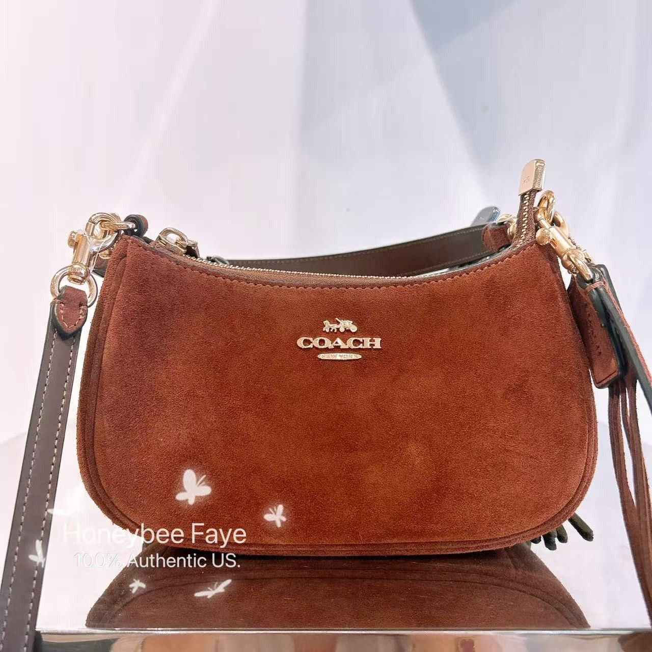 Coach NWT Coach Teri Mini Crossbody Bag CCE42 Size ONE SIZE - 1 Thumbnail