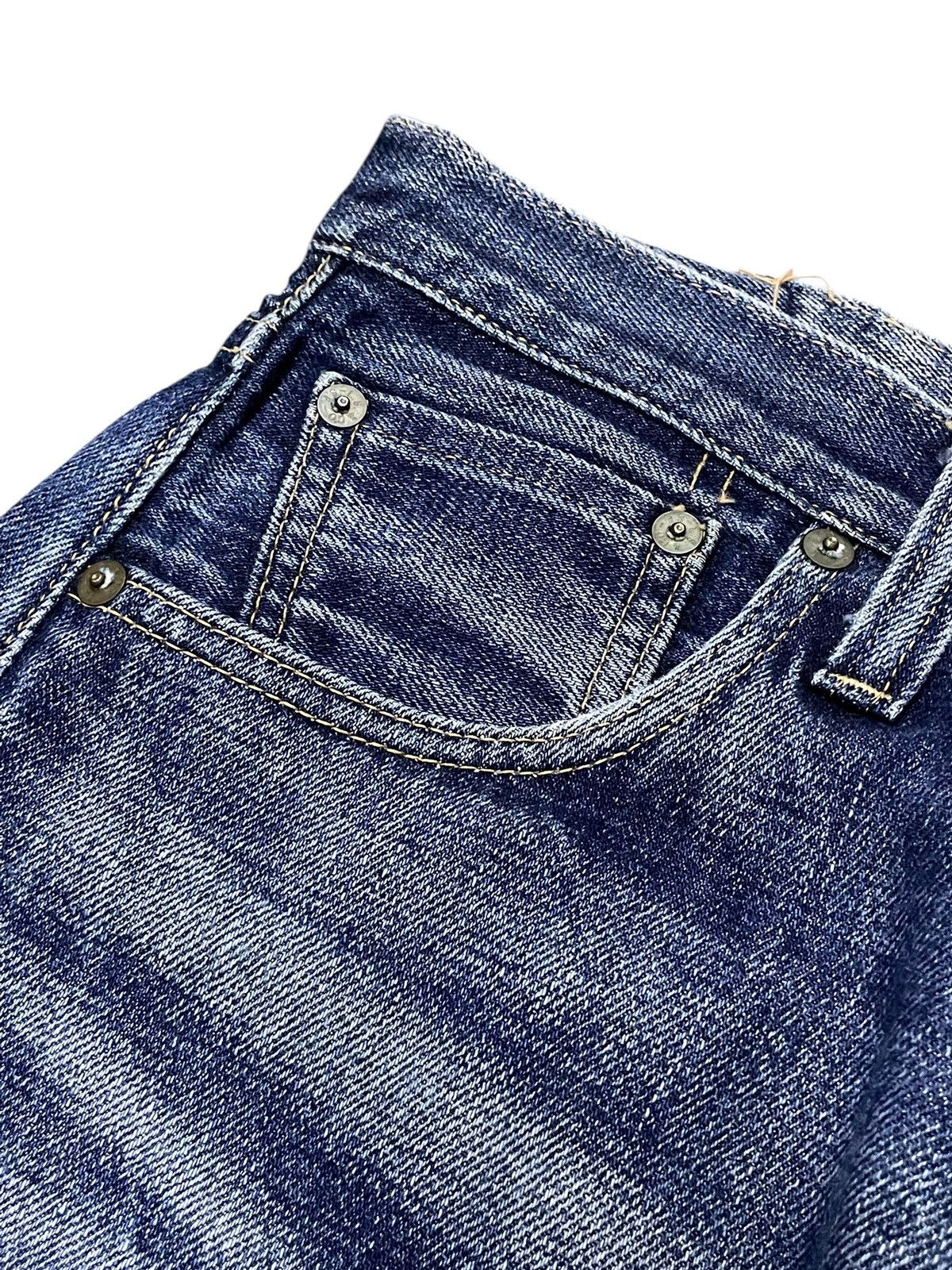 LVC × Levi's × Vintage Vintage Levis Big E 501 LVC 40s Jerky Tabs Selvedge Jeans Size US 30 / EU 46 - 12 Thumbnail