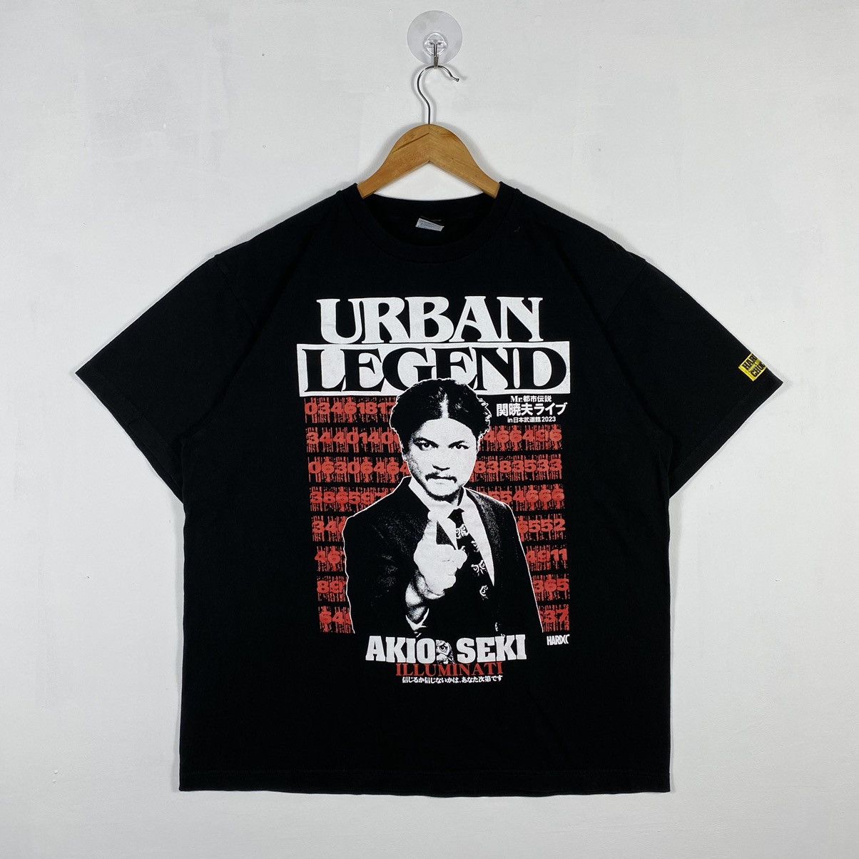 Japanese Brand Hardcore Chocolate AKIO SEKI Illuminati Urban Legend Tee Size US XL / EU 56 / 4 - 2 Thumbnail