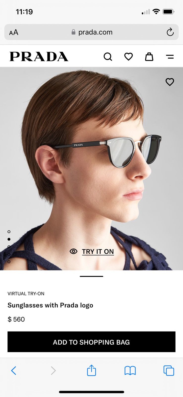 Prada Prada Sunglasses Size ONE SIZE - 7 Thumbnail