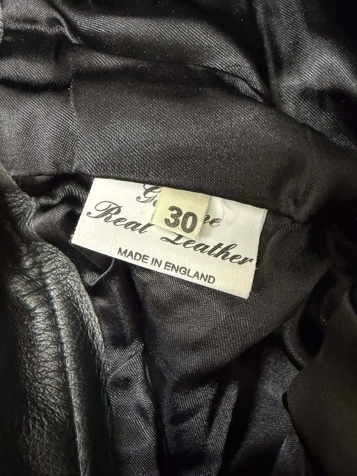 Hedi Slimane 🔥 Vintage Leather Pants 00s Italian Rock Noir Archive Grunge Size US 30 / EU 46 - 19 Thumbnail