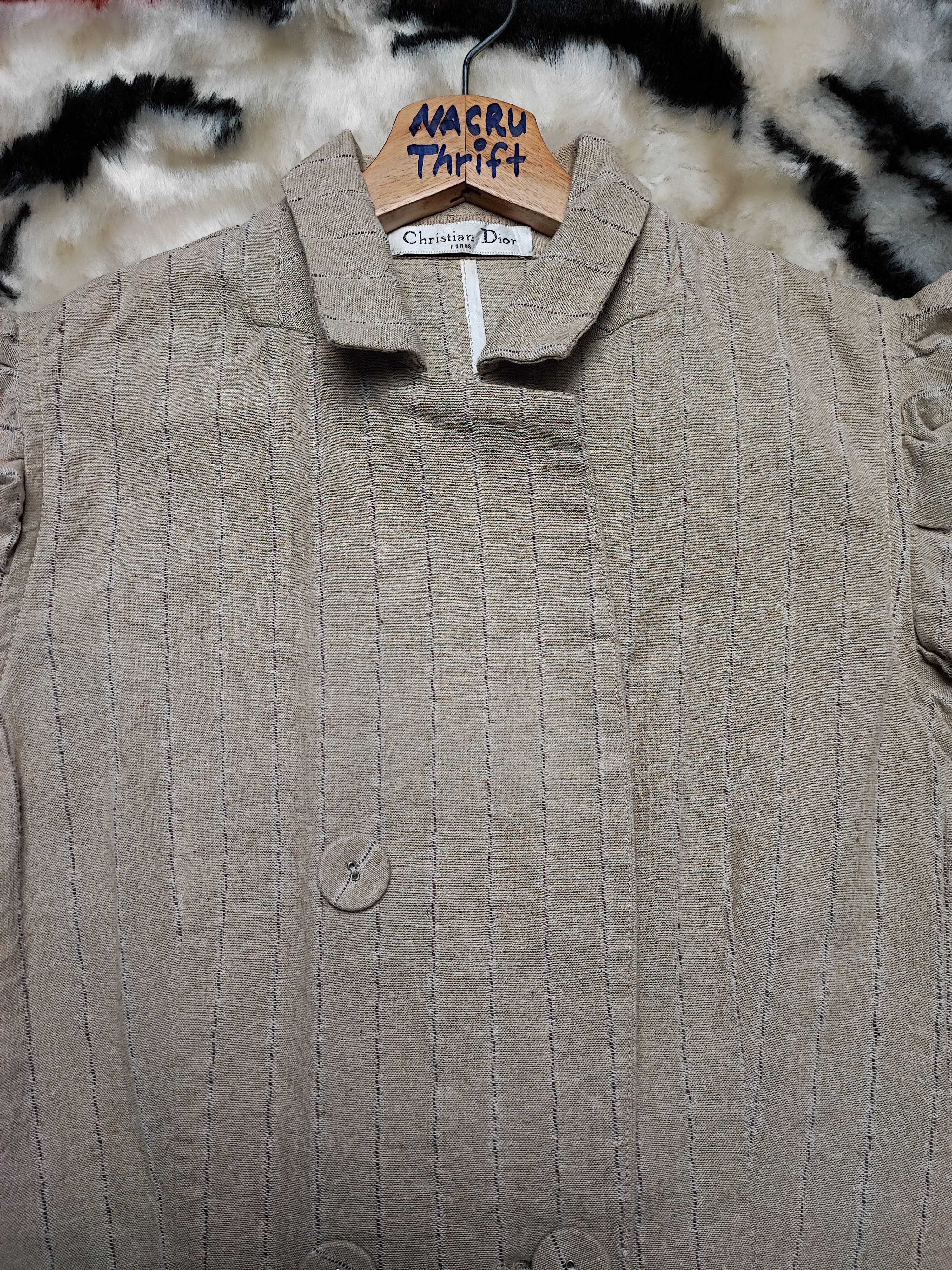 Christian Dior Monsieur Cristian Dior Japan Vintage Cotton Women S/M Size S / US 4 / IT 40 - 4 Thumbnail