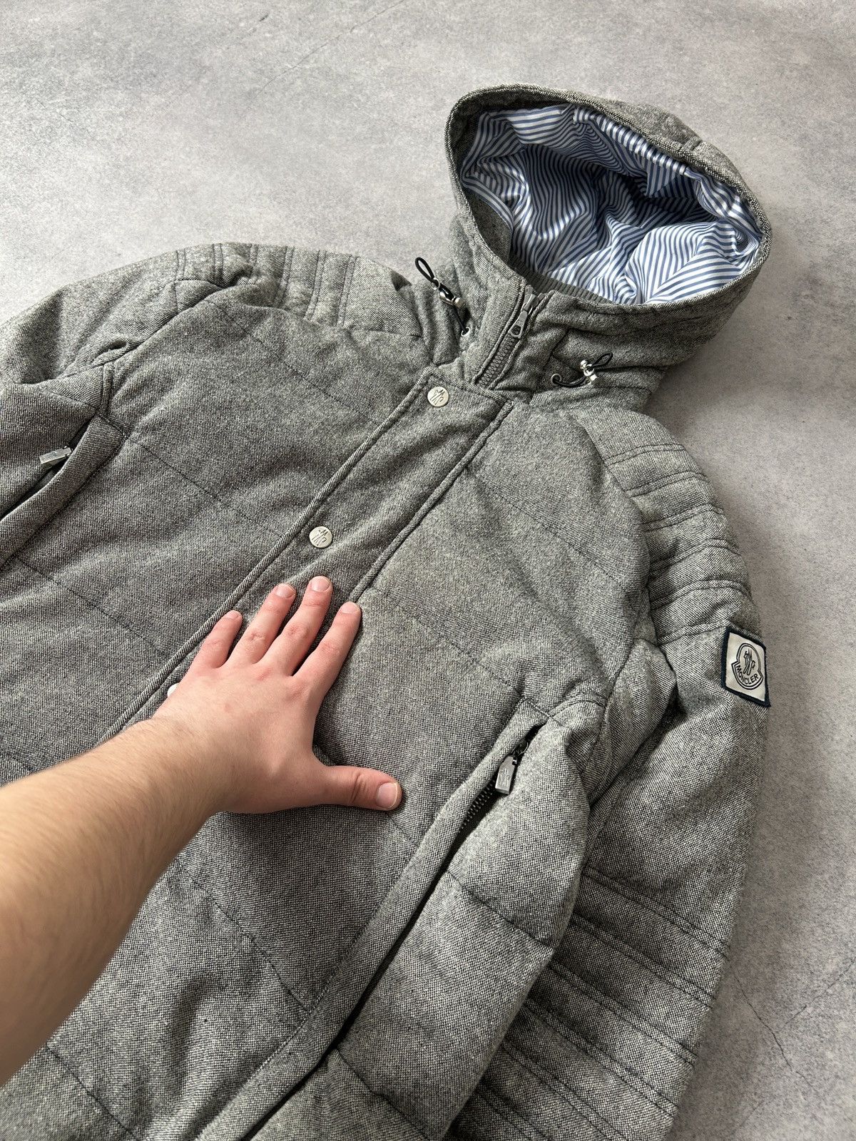 Moncler Gamme Bleu Moncler Gamme Bleu Puffer Parkas jacket mens grey size 4 Size US M / EU 48-50 / 2 - 5 Thumbnail