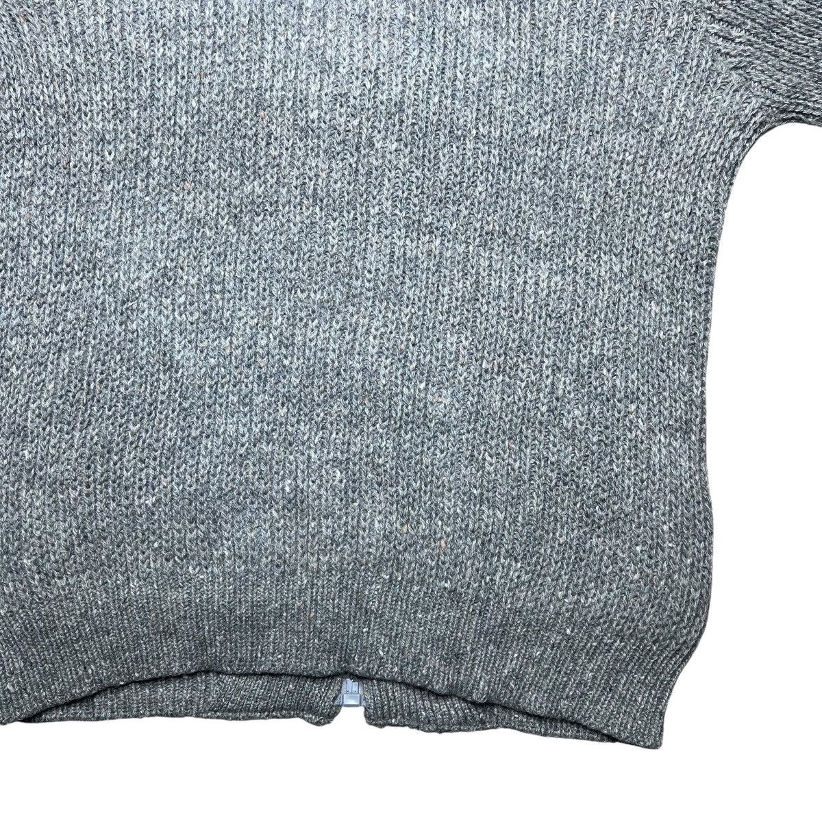 Pendleton × Vintage Vintage 80s Pendleton Shetland Wool Grey Zip Up Knit Sweater Size US M / EU 48-50 / 2 - 11 Thumbnail