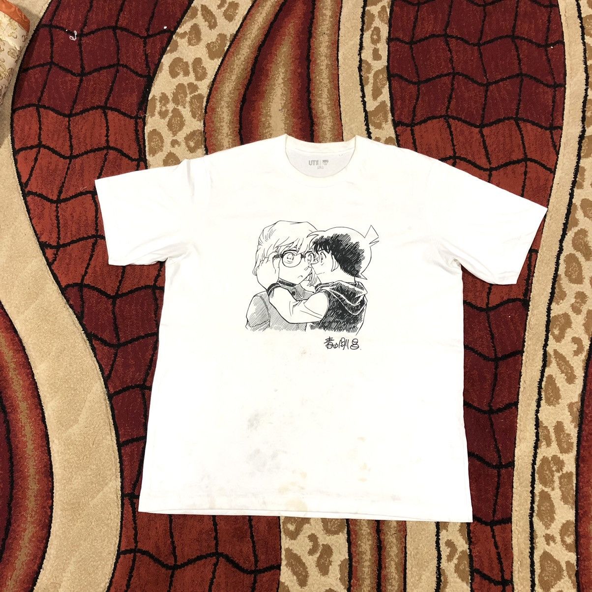 Anime Vintage Detective Conan Anime Rare T Shirt Size US XL / EU 56 / 4 - 2 Thumbnail