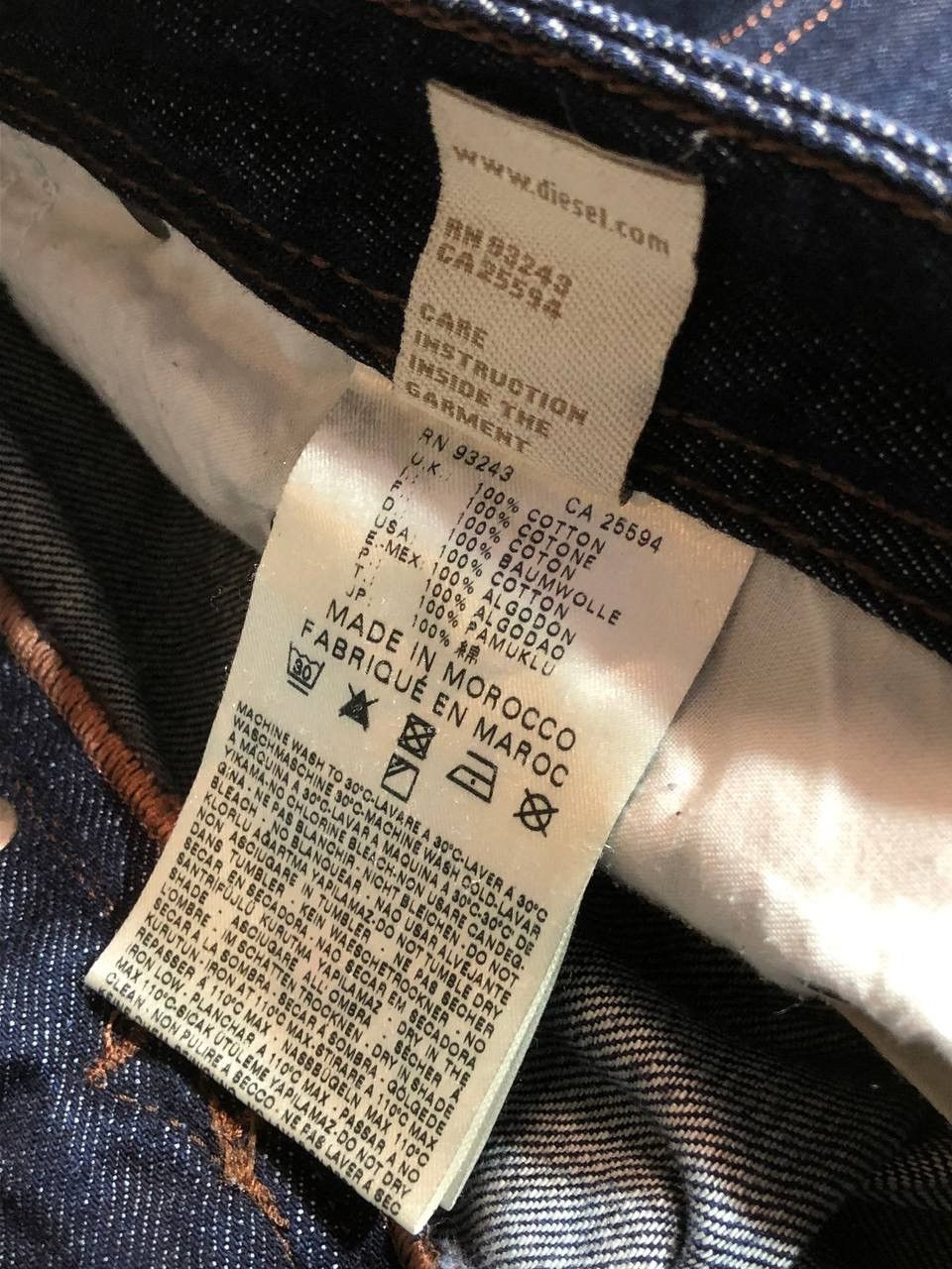 Diesel Diesel Jeans Size US 31 - 14 Thumbnail
