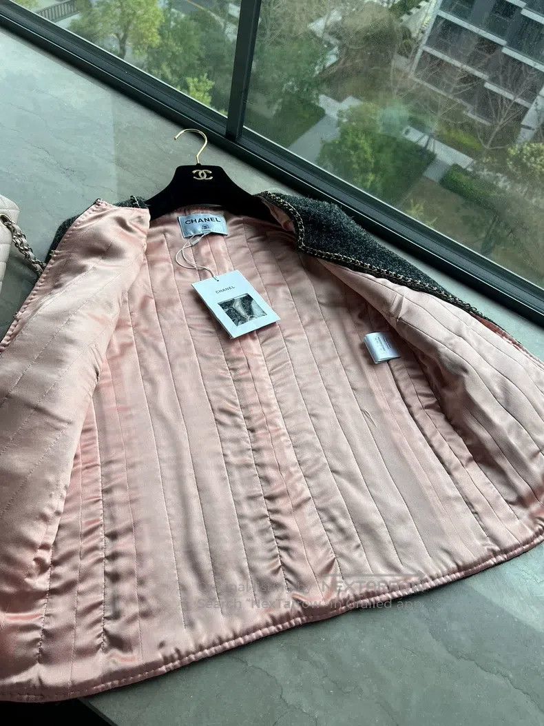 Chanel Chanel 19b pink no chain jacket Size XXS / US 00 / IT 34 - 6 Thumbnail