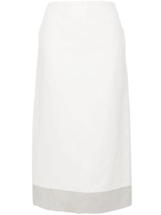 Sportmax SPORTMAX Women Mid Skirts 12101193600 001 White Size 27" / US 4 / IT 40 - 1 Thumbnail