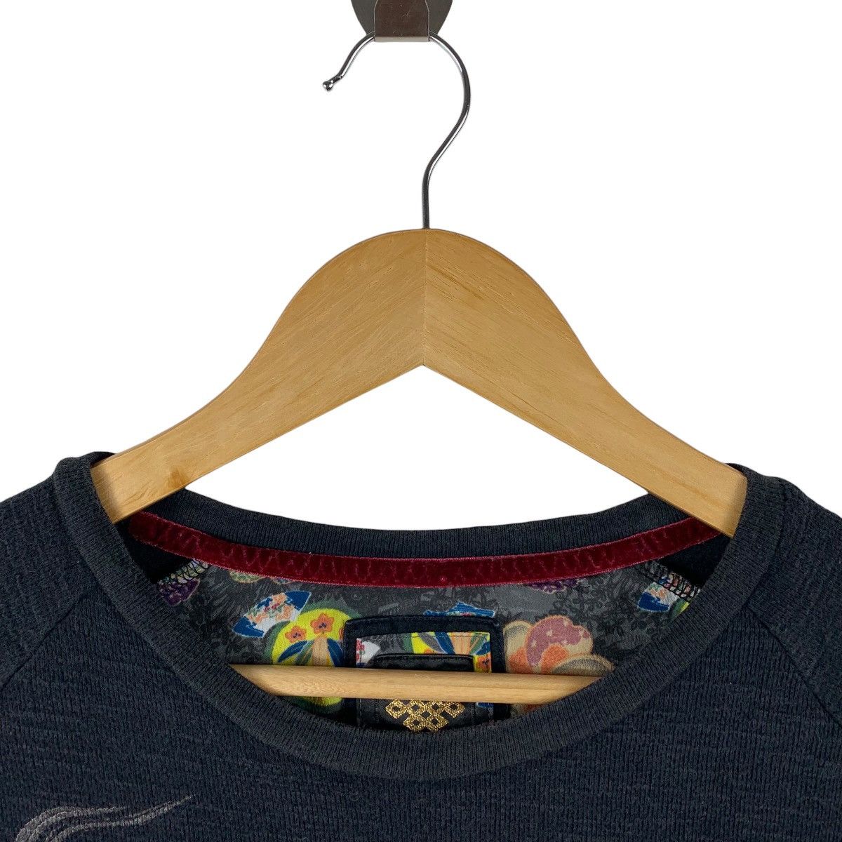 Other Miyui Wagara Japanese Koi Fish Embroidered Raglan Shirt Size US S / EU 44-46 / 1 - 5 Thumbnail