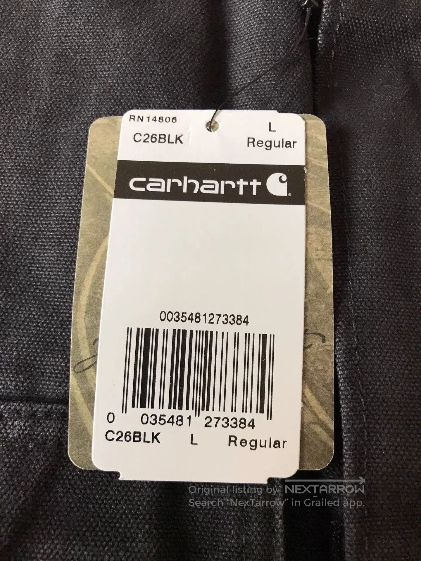 Carhartt Carhartt C26 Washed Canvas Work Jacket. Size US L / EU 52-54 / 3 - 8 Thumbnail