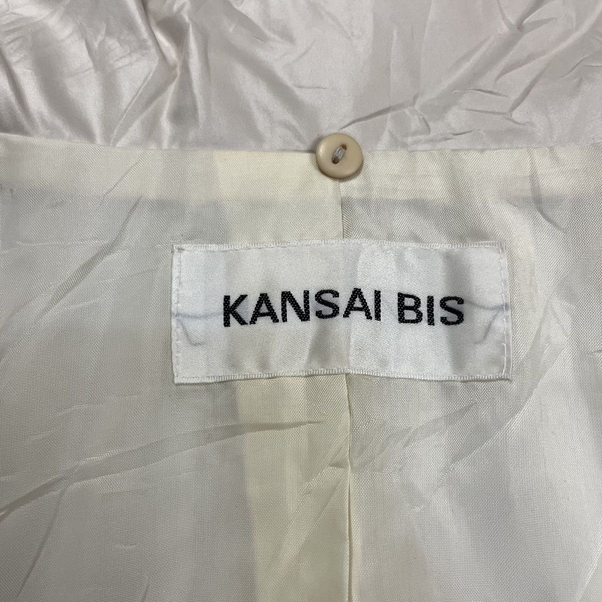 Kansai Yamamoto Vintage 90s Kansai Bis beige radiant pattern jacket Size M / US 6-8 / IT 42-44 - 9 Thumbnail