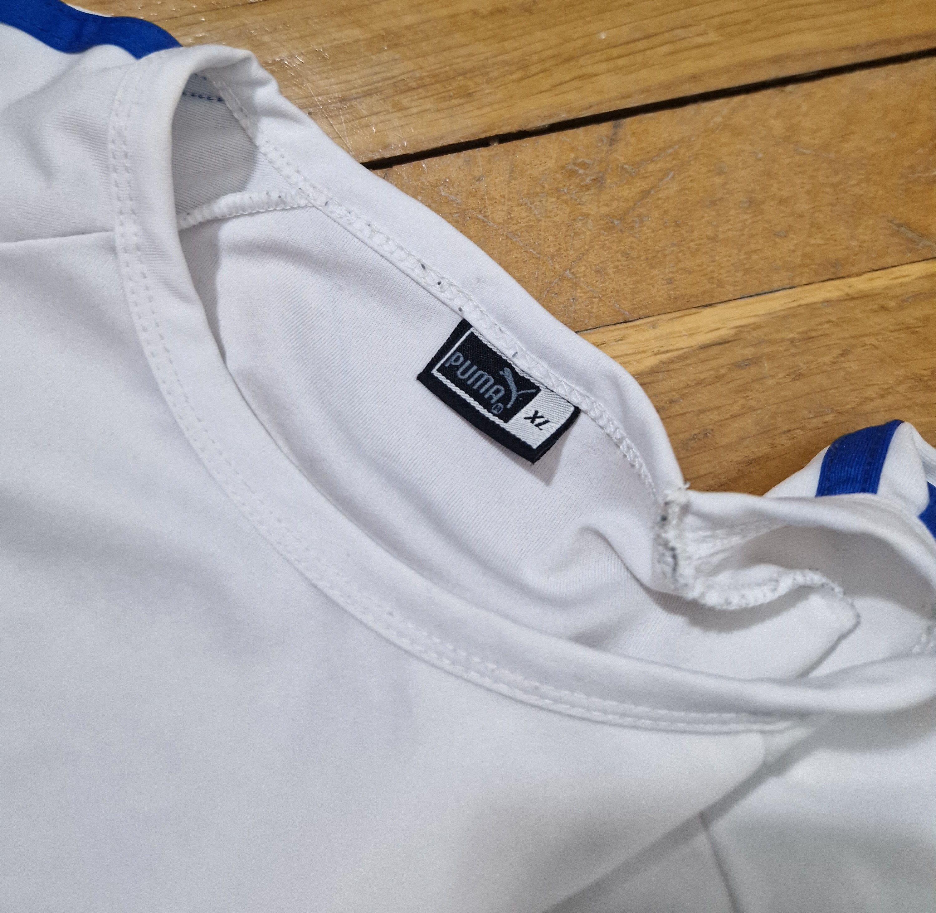 Puma Puma Italia Italy y2k soccer jersey vintage Size US L / EU 52-54 / 3 - 4 Thumbnail