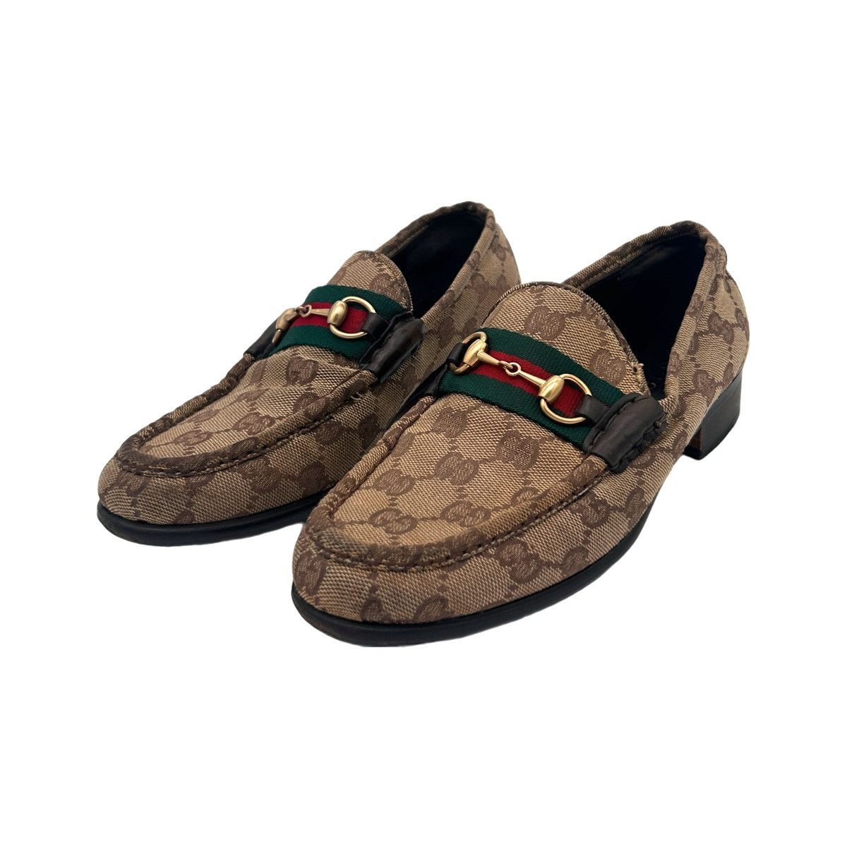 Gucci Vintage Gucci Monogram Loafers (US 6.5) Size US 6.5 / IT 36.5 - 7 Thumbnail