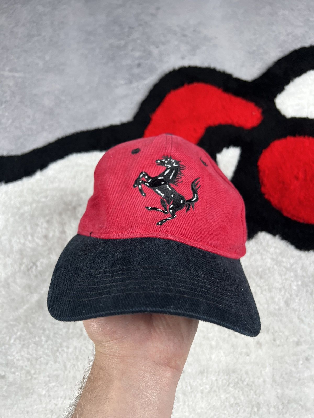 Vintage Vintage Ferrari Racing Formula 1 Y2K Cap Hat Size ONE SIZE - 2 Thumbnail