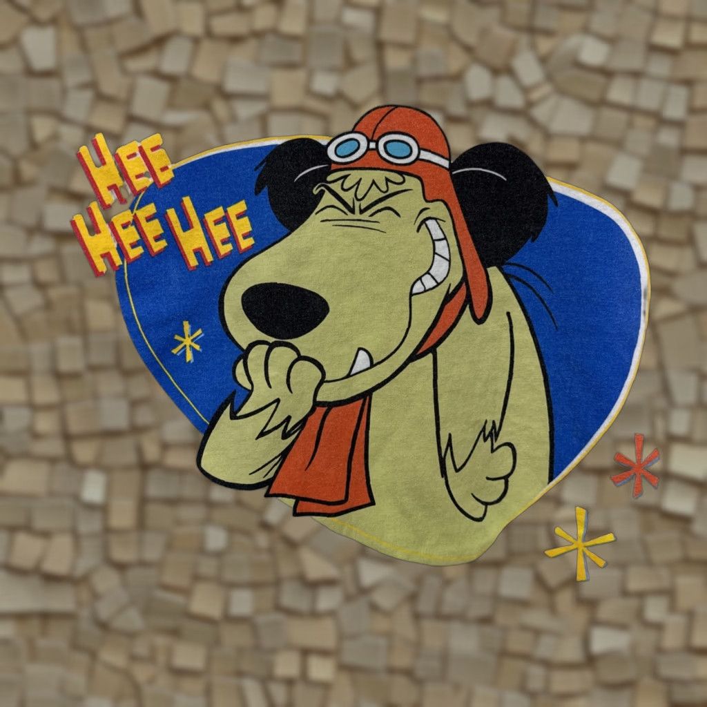 Vintage VINTAGE 1996 Warner Bros Cartoon Network Muttley T-Shirt Unisex Adults Large White 90s Wacky Races Cartoon Size US L / EU 52-54 / 3 - 1 Thumbnail
