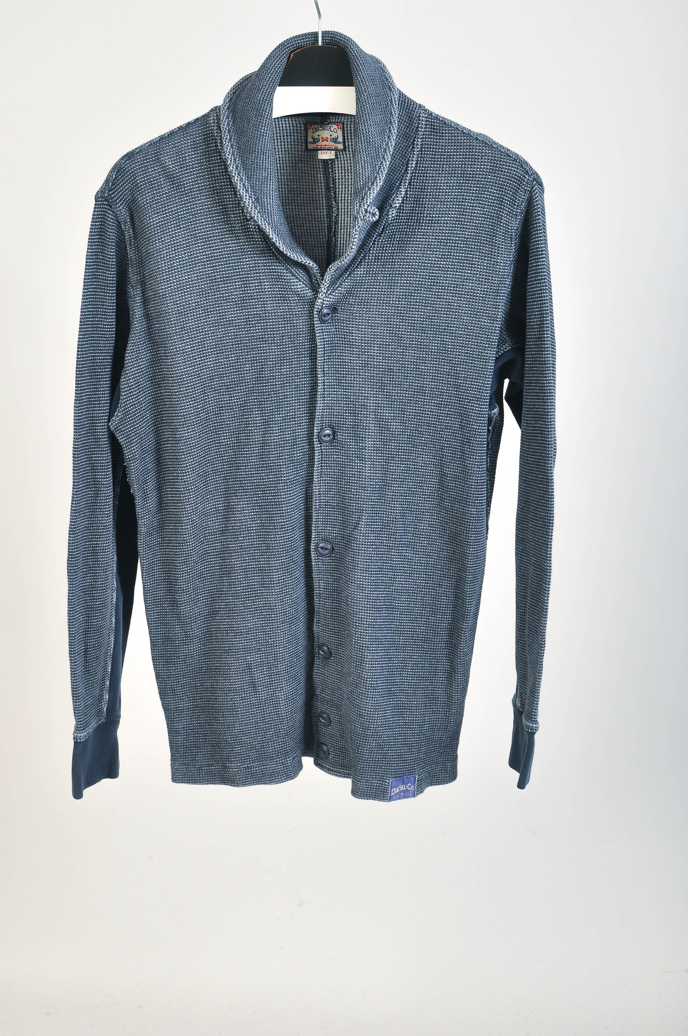 Diesel Vintage 00s Diesel cardigan in grey Size US S / EU 44-46 / 1 - 1 Thumbnail