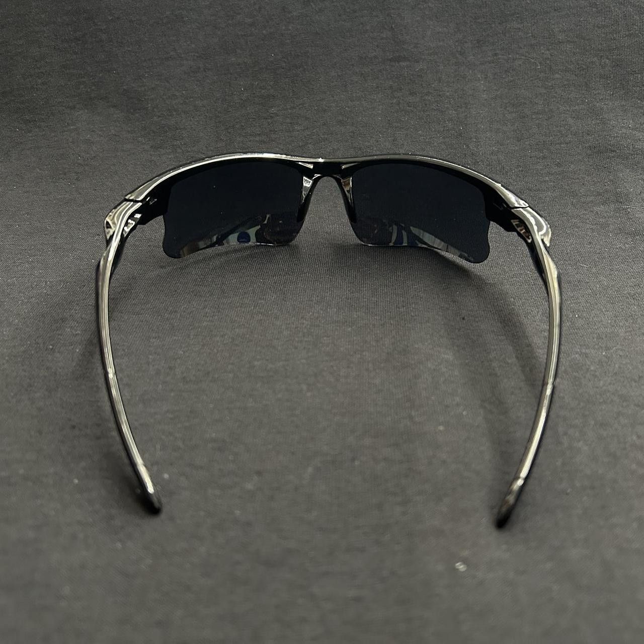 Japanese Brand × Vintage Y2K 2000s Style Cycling Skater Hip Hop Black Tint Sunglasses Size ONE SIZE - 4 Thumbnail