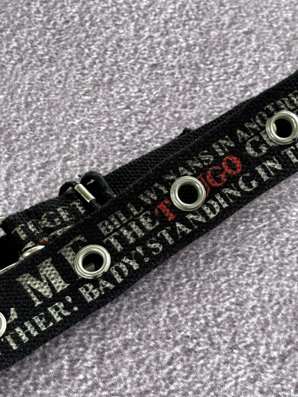 Hysteric Glamour Vintage Cotton Distressed Japan Vibe Belt Size ONE SIZE - 8 Thumbnail
